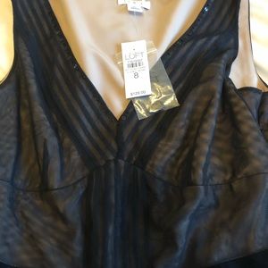 Ann Taylor Loft Black Dress